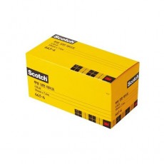 3M 스카치 투명 양면테이프 665R-6(6롤, 12mmx6.35m)