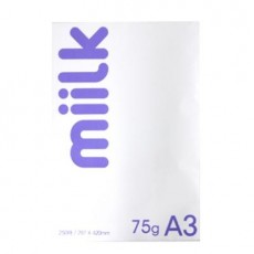 한국제지밀크75g A3 1권 (250매)