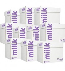 한국제지밀크75g A4 10BOX