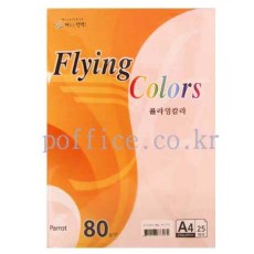 OA색지 장미색(A4)80g 25매